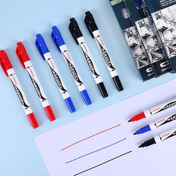 Double-ended Line Drawing Pen