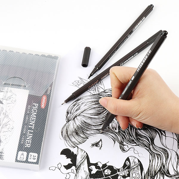 Hexagona Bar Black Needle Marker