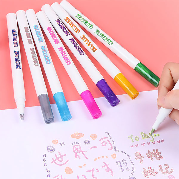 Dual Line Contour Pen
